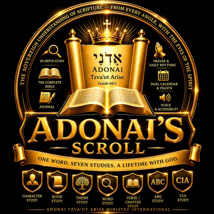 Adonai’s Scroll — Adonai Tzva’ot Arise Ministry International